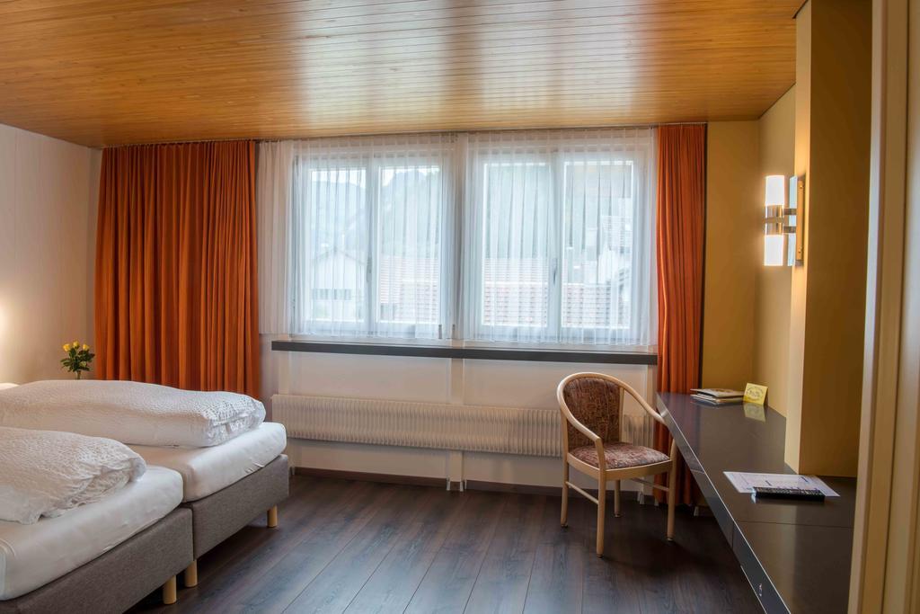 Hotel Garni Rosslipost Unteriberg Exterior foto